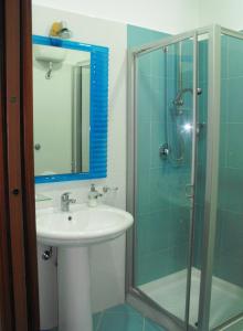 A bathroom at B&B Casa Degli Artisti