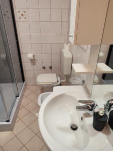 Ένα μπάνιο στο Fortuna Apartment