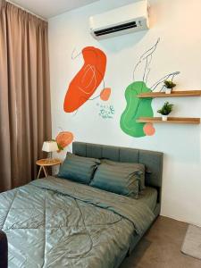 Χώρος καθιστικού στο PJ Muji Suites Free Wifi Android Tvbox 1U mall PJPAC
