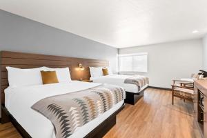 Voodi või voodid majutusasutuse Maverick Hotel Eugene Near University, Ascend Hotel Collection toas