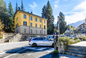 Nespecifikovaný výhled na hory nebo výhled na hory při pohledu z apartmánu