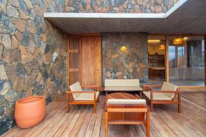 Posezení v ubytování Villa, Vue Mer et Piscine Privée