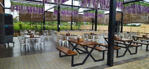 Restaurace v ubytování Therpup Resort