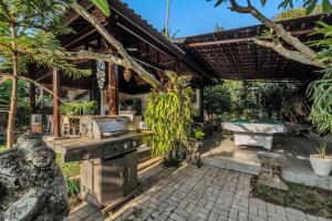 Zahrada ubytování Ubud Backpacker Hostel