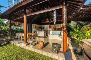 Zahrada ubytování Ubud Backpacker Hostel