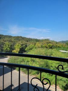 a balcony with a view of a road at Incheon Intl Airport ANN Guest House in Incheon