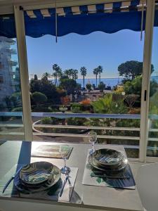 Μπαλκόνι ή βεράντα στο Studio vue mer