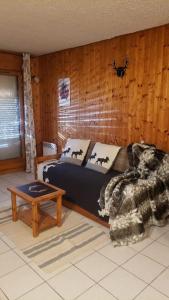 Χώρος καθιστικού στο Chaleureux refuge thermal