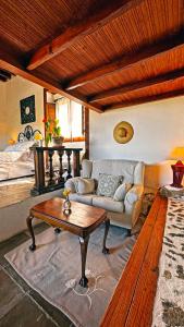 Χώρος καθιστικού στο Casa Mirador del Sur