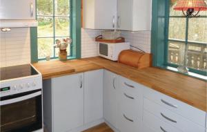 Kuchyň nebo kuchyňský kout v ubytování Stunning Home In Førde I Hordaland