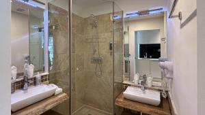 Vannituba majutusasutuses Monte Vita Tirol - Apartments