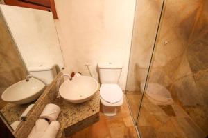 Koupelna v ubytování Palm Beach Pousada - Praia de Caetanos Quarto Casal ou Triplo + 26 fotografií