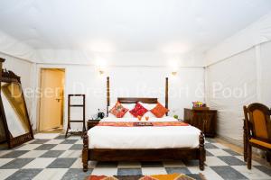 Desert Dream Royal Camp & Pool客房内的一张或多张床位
