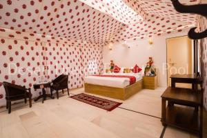 Desert Dream Royal Camp & Pool客房内的一张或多张床位