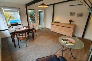 Et opholdsområde på Bungalow am Berliner Stadtrand