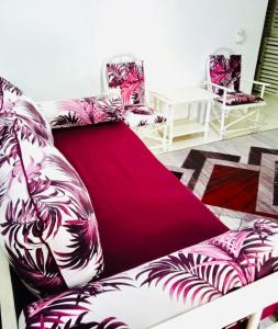 Posezení v ubytování Mkayamba House