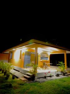 Zahrada ubytování Tepoea Lodge
