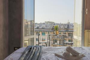 A balcony or terrace at Appartamento a 100m dal mare e dal Gaslini