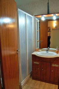 Kúpeľňa v ubytovaní Arion Garden Apartment