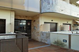 Balkón alebo terasa v ubytovaní Arion Garden Apartment