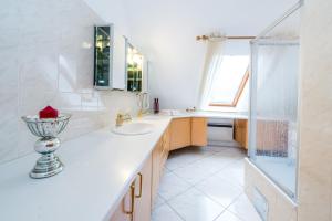 A bathroom at Apartment Welser