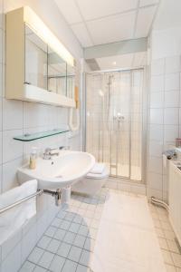 A bathroom at Apartment Welser