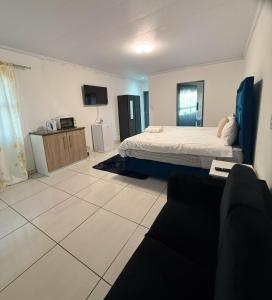 Kuchyň nebo kuchyňský kout v ubytování Vinview double room
