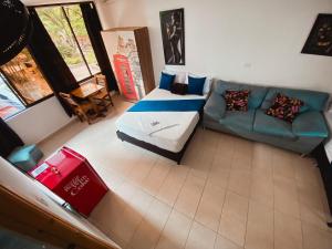 Prostor za sedenje u objektu Hotel Lleras # 1