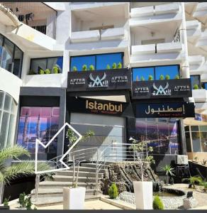 Bygningen som lejligheden ligger i