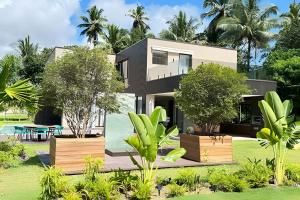 a rendering of a house with a garden at Morro de São Paulo Casa 4° Praia de luxo in Cayru