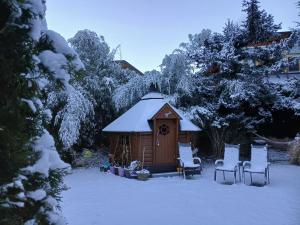 Basecamp-Ried durante l'inverno