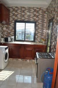Kuchyň nebo kuchyňský kout v ubytování Appartement Odza totale Borne 10 + 1 fotografie