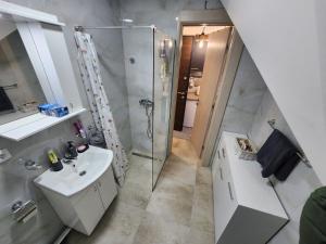 Kúpeľňa v ubytovaní Kota 992