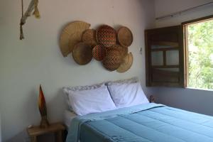 Katil atau katil-katil dalam bilik di Casa ipê - Itacaré