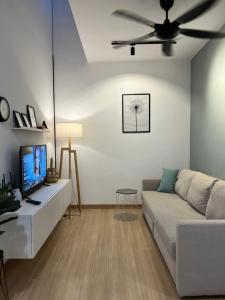 Televisyen dan/atau pusat hiburan di GardenView Home in Sungai Petani