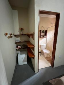Reserva do Bosque Hospedaria e Natureza的一间浴室