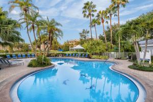 Bazén v ubytování Marriott's Cypress Harbour Villas nebo v jeho okolí