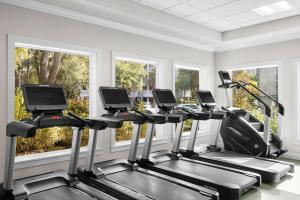 Fitness centrum a/nebo fitness zařízení v ubytování Marriott's Cypress Harbour Villas