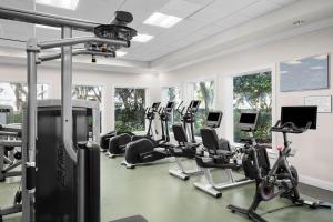 Fitness centrum a/nebo fitness zařízení v ubytování Marriott's Cypress Harbour Villas