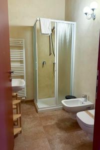 Koupelna v ubytování Il Carro Rooms - Monza Centro, Tribunale, Ospedale