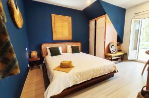 Voodi või voodid majutusasutuse COLIVER - COLIVING A LA RÉUNION toas