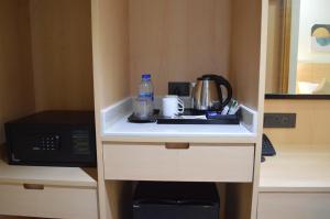 Kuchyň nebo kuchyňský kout v ubytování JBR Residency