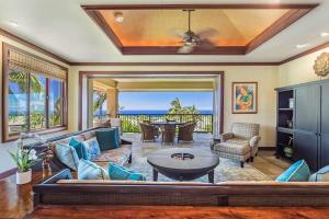 Setusvæði á ❤PiH❤ OCEAN BREEZE Panoramic Ocean View Mauna Kea Resort Optional Privileges