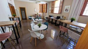 Posezení v ubytování Hostal El Convent de Moncada