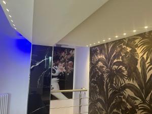 Koupelna v ubytování Blumoon boutique