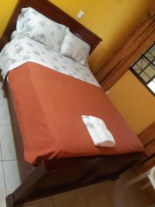 Postel nebo postele na pokoji v ubytování Hostal al Paso