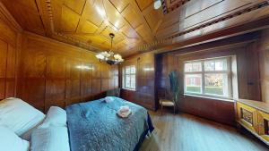 Posedenie v ubytovaní Wohlfühl Apartment Haus Schillerstrasse - Zentrumsnähe, Boxspringbett, Küche