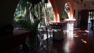 Balkon lub taras w obiekcie Hotel Acropolis Maya