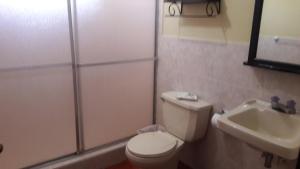 Koupelna v ubytování Hotel Brisas de Copan