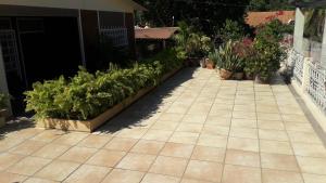 Zahrada ubytování Hotel Brisas de Copan